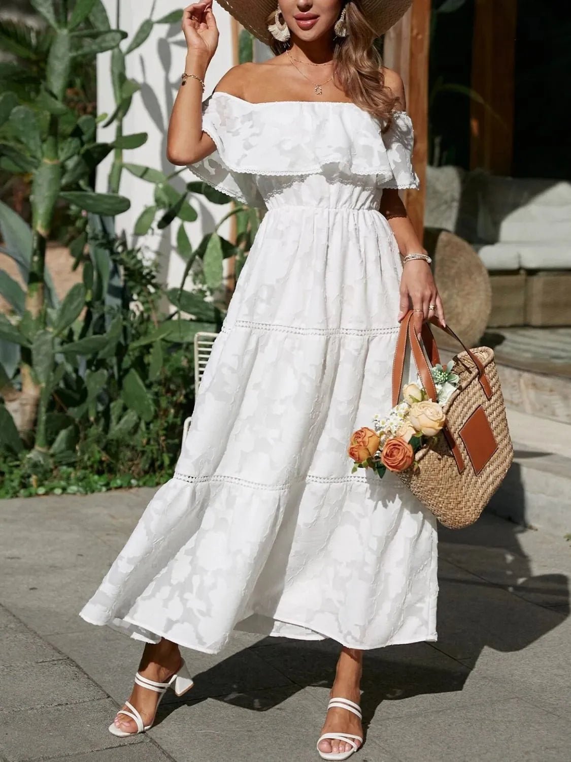 Coastal Romance Ruched Midi Dress | 5 colors