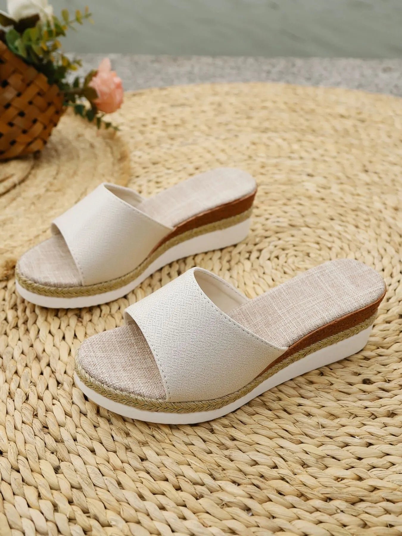 Soleil Open Toe Wedge Sandals | 8 Colors