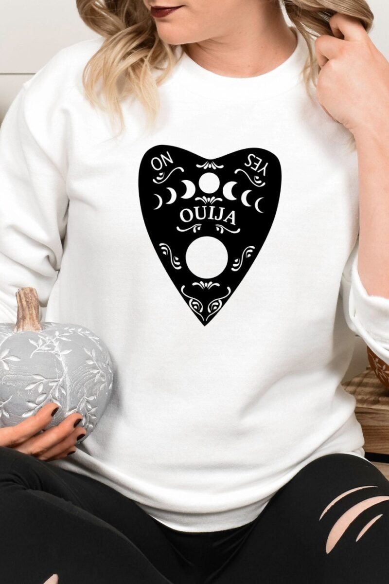 Ouija White Sweatshirt