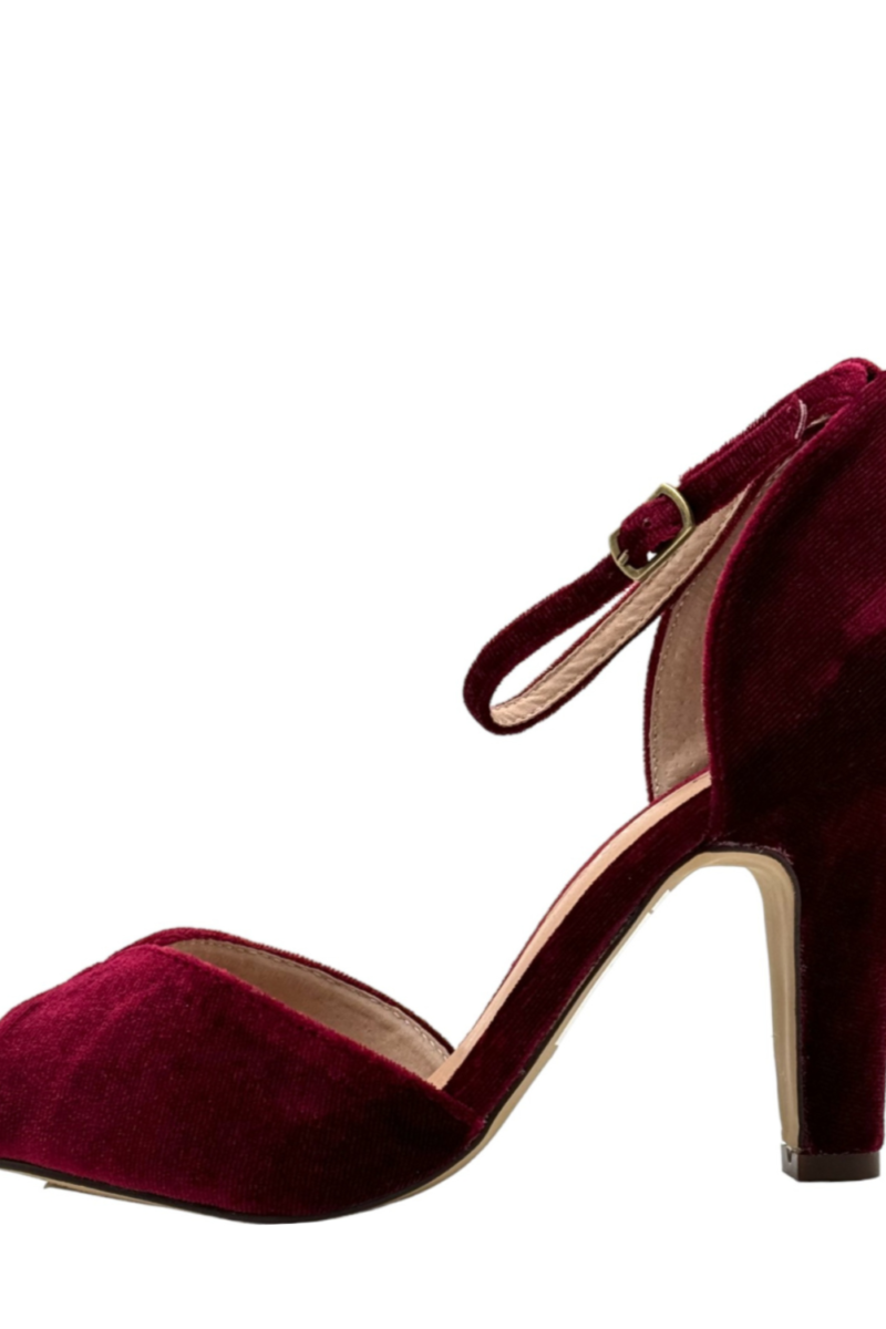 Lola Velvet Heels | 7 Colors | Chelsea Crew