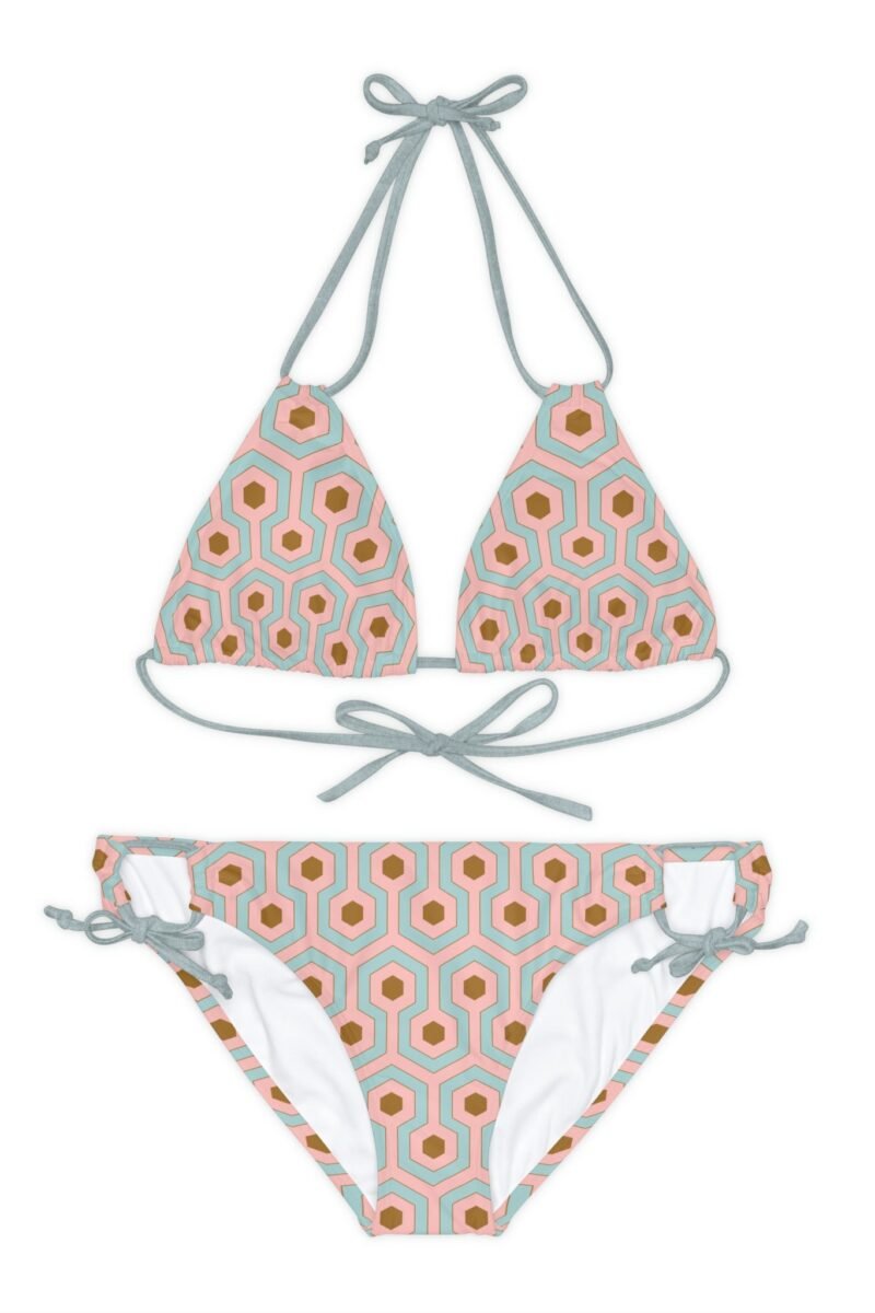 Alex Antoinette Hotel Hexagon Strappy Bikini Set