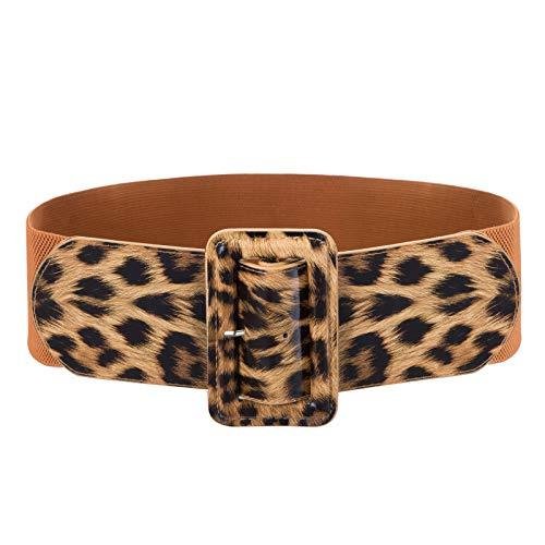 Wild Thing Leopard Stretch Belt