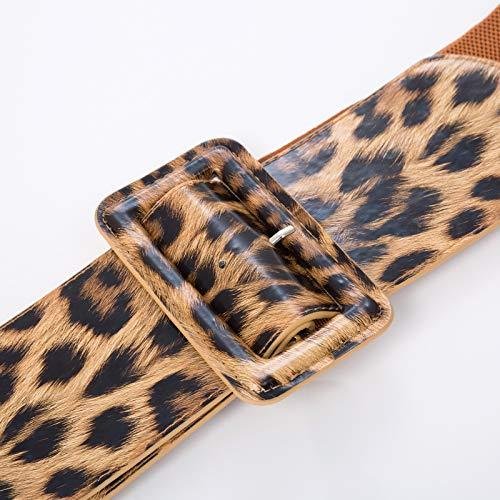 Wild Thing Leopard Stretch Belt