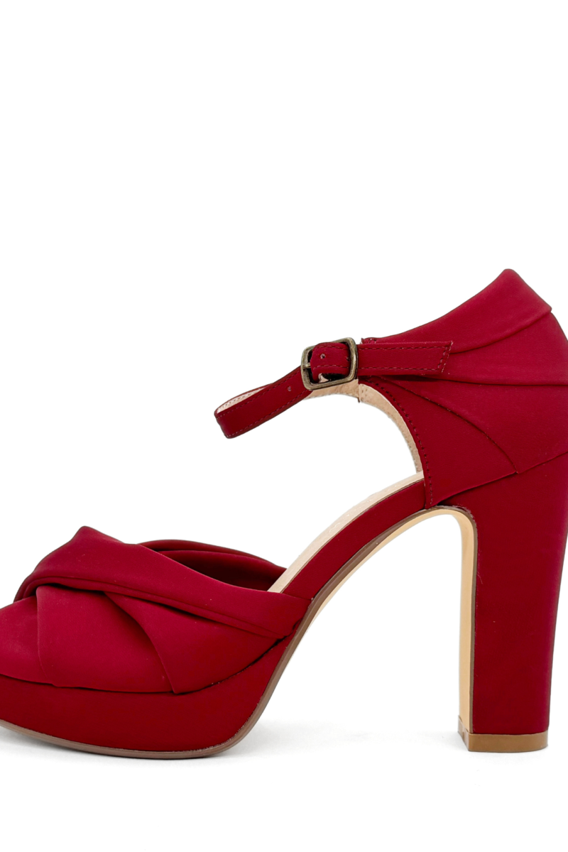 Gloria Satin Heels