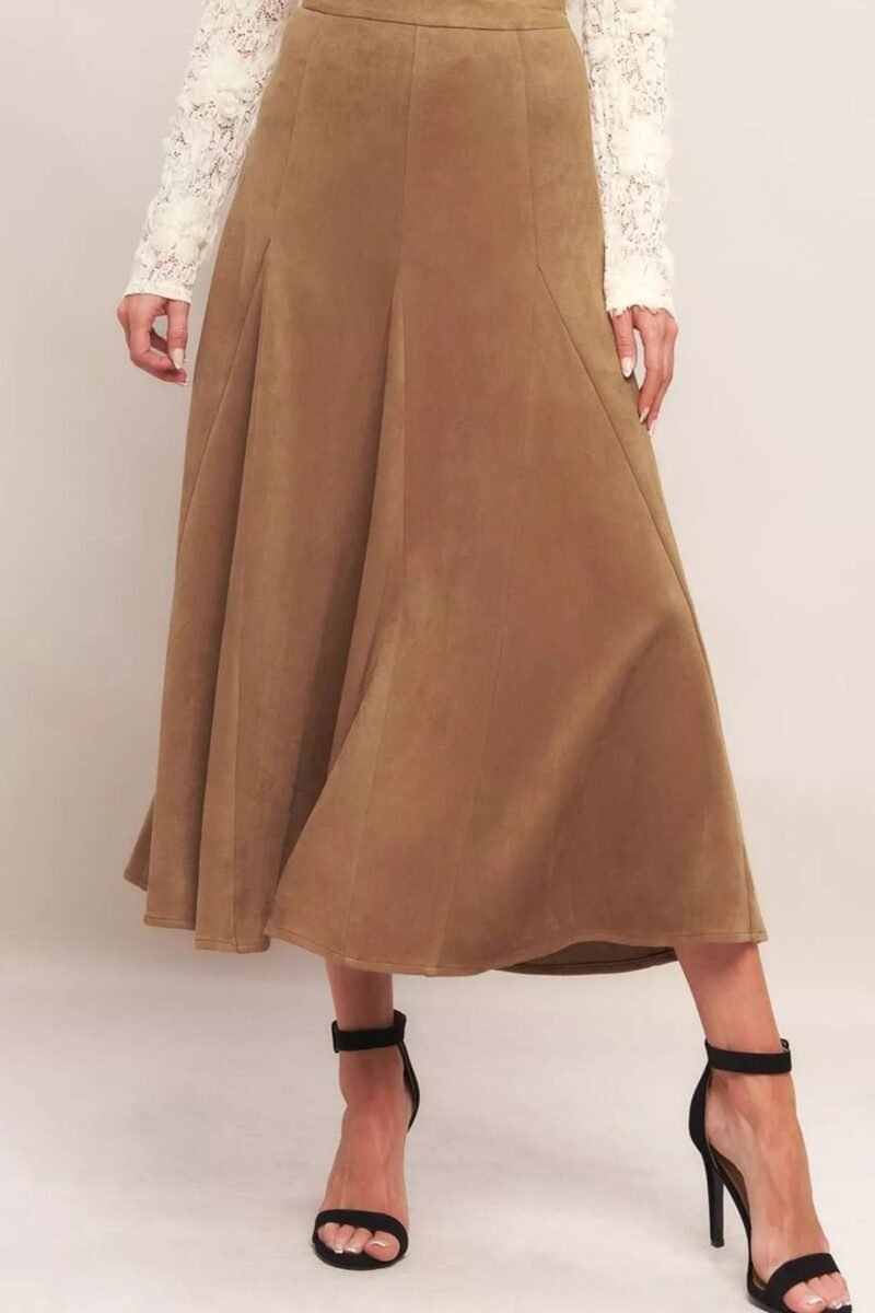 Sahara A-Line Midi Skirt