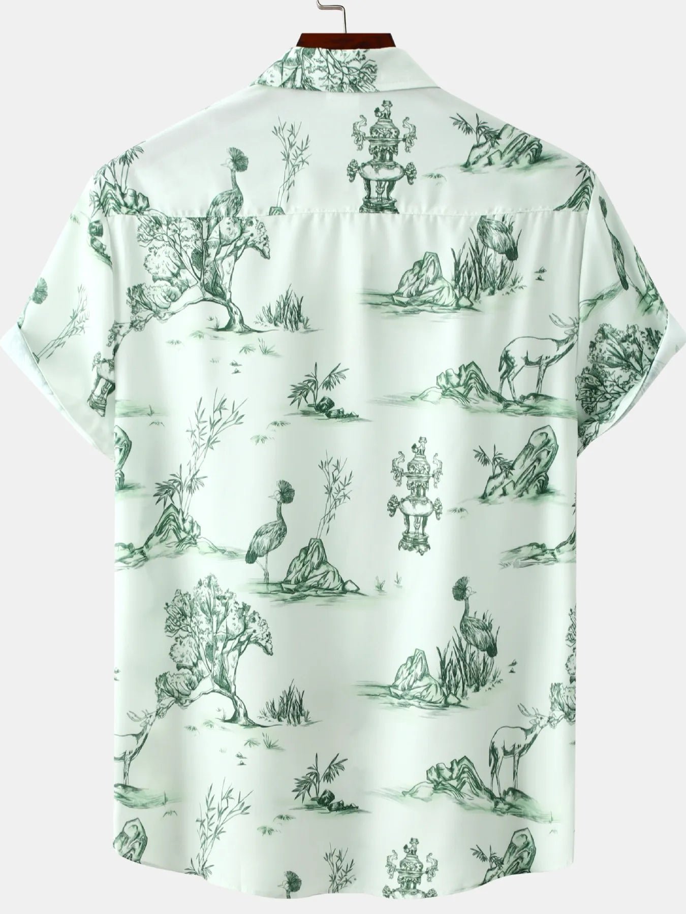 Beachside Classic Short Sleeve Button-Up Shirt