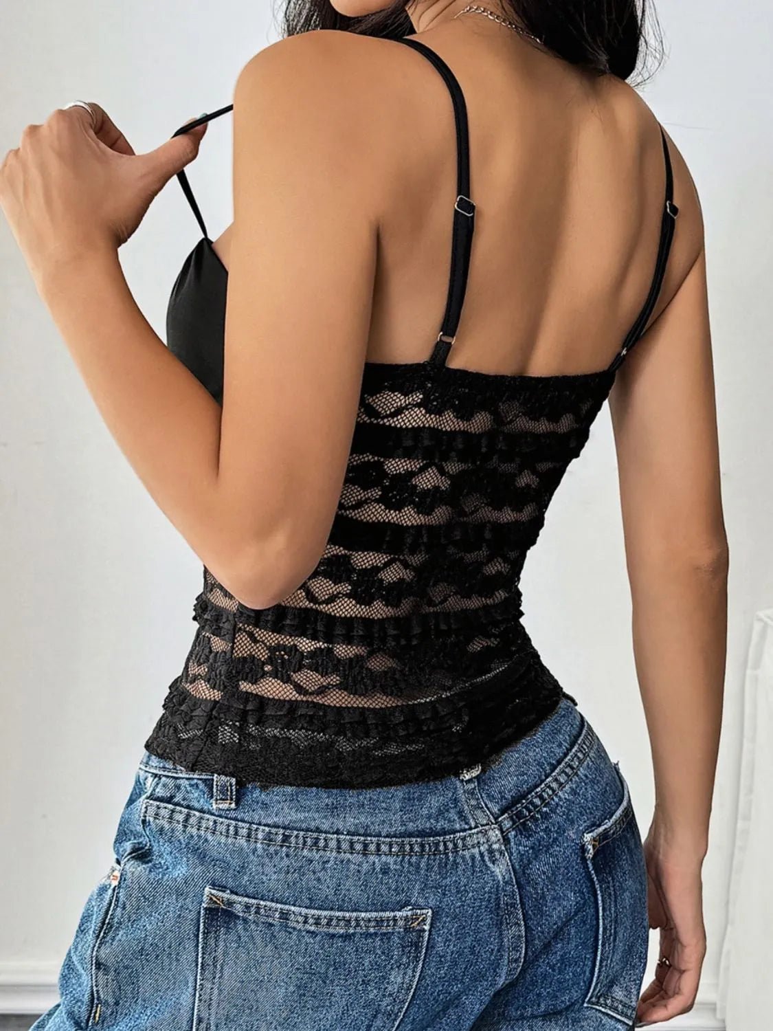 Vintage Charm Lace Tank