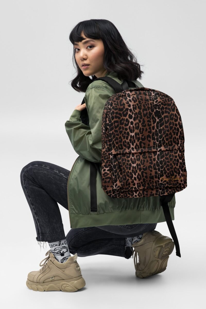 Emma Take On The Day Medium Backpack in OG Leopard