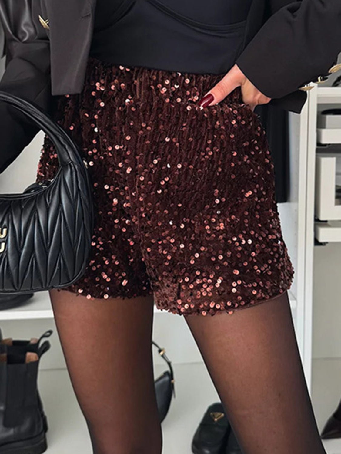 Taylor Sequin Shorts | 3 Colors