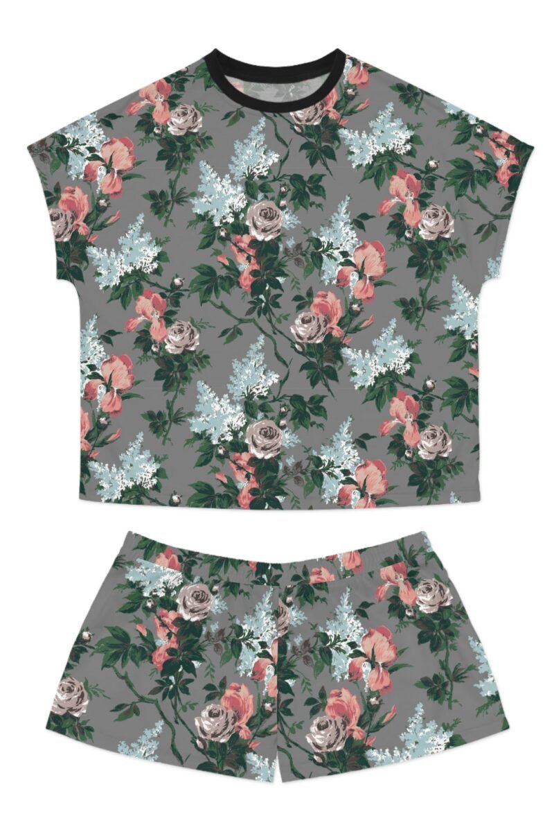 TGIF Sleepover PJs in J'adore Bella Roses Tee & Pajama Shorts-Set