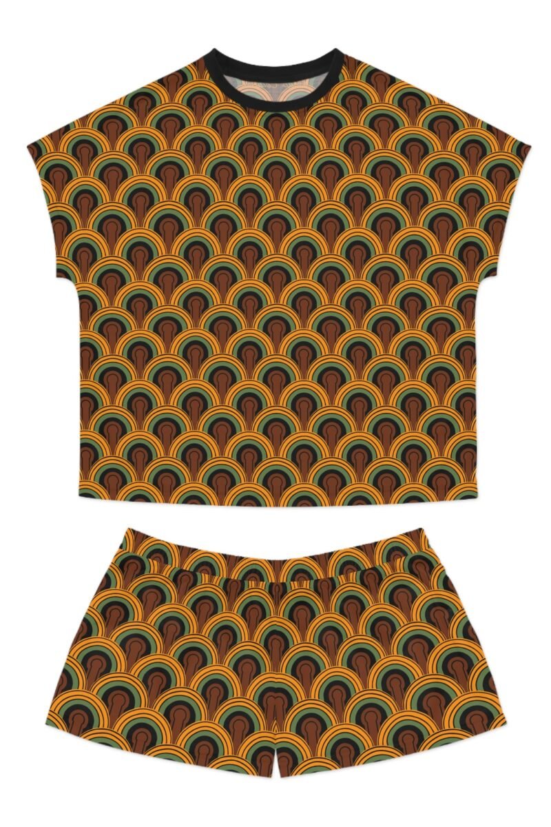 TGIF Sleepover PJs in Room 237 Tee & Pajama Shorts-Set