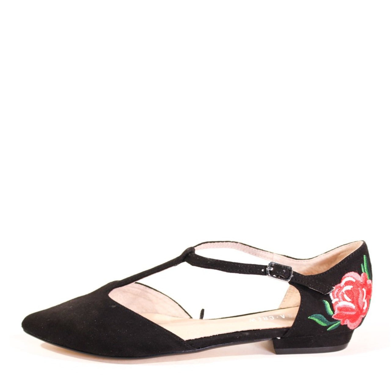 Garden T-Strap Flats