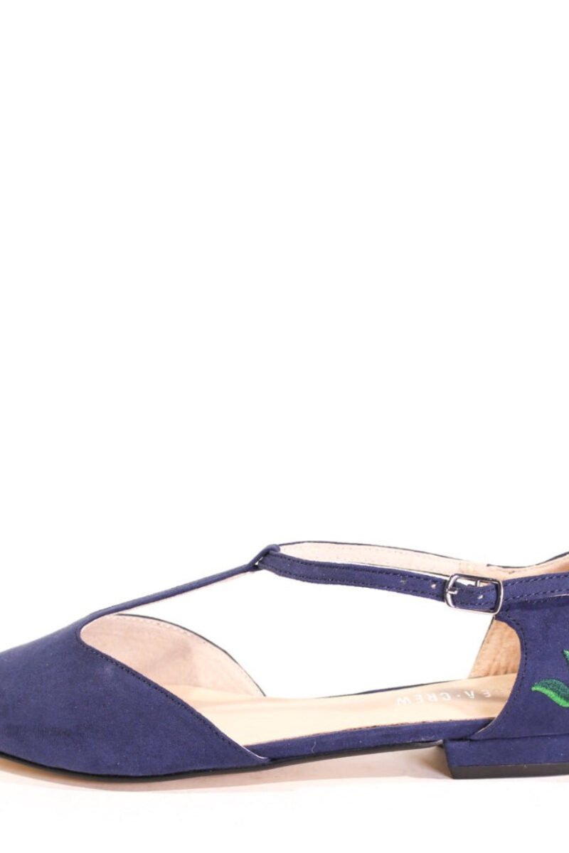 Garden T-Strap Flats